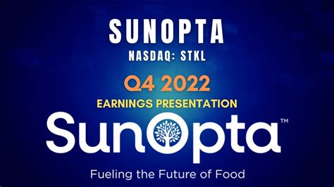 SunOpta: Q2 Earnings Snapshot